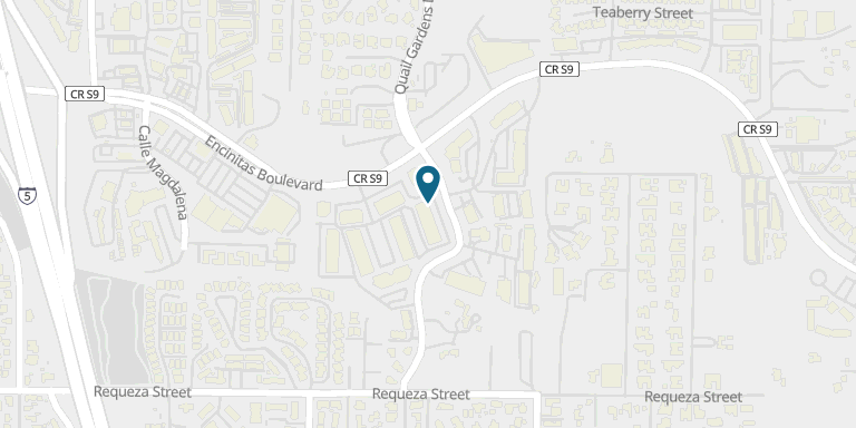 Map data © OpenStreetMap contributors Street map with the San Diego office marked